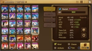 Summoners wars - LD Cadiz / Tricaru + Dot / 18 nat5* / 70 6*