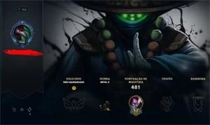 [LOL BR]  CONTA SEM MD10 MMR PLAT + 213 CHAMPS + 104 SKINS - League of Legends