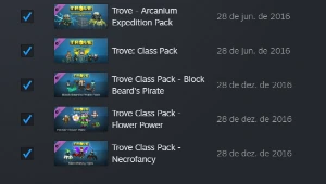 Trove Conta MR total 447 (15 max level) SH 36kPR - Steam