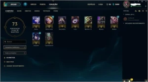 CONTA UNRANKED VIRGEM PROMOÇÃO - League of Legends LOL