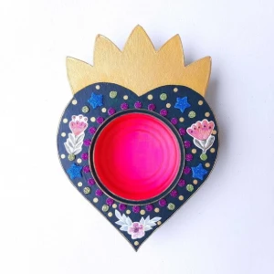 Relicário Mexicano Verde - Artesanato e Personalizados