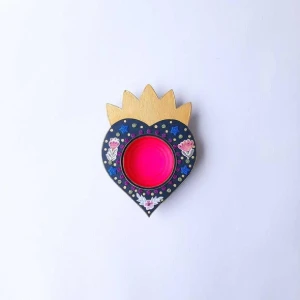 Relicário Mexicano Verde - Artesanato e Personalizados
