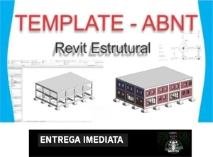 Template Abnt - Revit Estrutural + Famílias Completo - Serviços Digitais