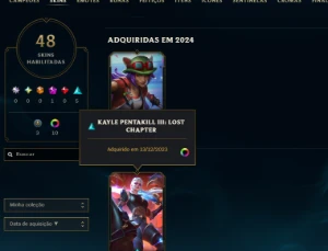 Conta Lol Platina, 13 Skins, 1 Mítica, Honra 5, Lvl 39 - League of Legends