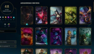 Conta Lol Platina, 13 Skins, 1 Mítica, Honra 5, Lvl 39 - League of Legends