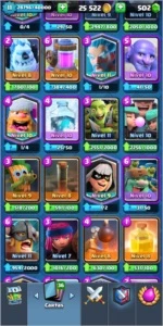 Conta clash royale baratinha