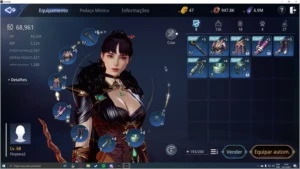 CONTA MIR4 lvl 68 + pet épico (Nianja).