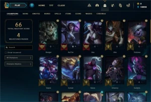 Conta LoL Mestre com dia stackado (BR) - League of Legends