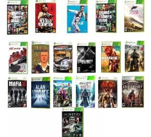 Jogos para Xbox 360 bloqueando e desbloqueado - Outros