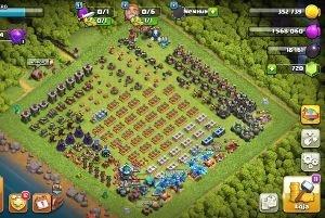 Cv13 rushado - Clash of Clans
