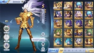 SAINT SEIYA AWAKENING - COM GEMAS AVANÇADAS E LIVROS SSA