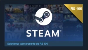 Saldo steam 100,00 envio como presente - iTunes Gift Cards