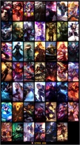 Conta de Lol Plat 2, 48 skins, Level 269 , 50 ícones - League of Legends