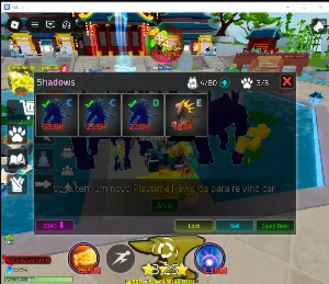 Conta no Roblox Weapon Fighting PC
