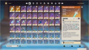ACC Genshin Impact PS4 - AR49 (Hu Tao, Ganyu...)