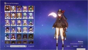 ACC Genshin Impact PS4 - AR49 (Hu Tao, Ganyu...)
