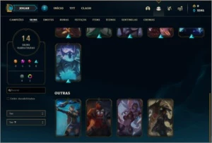 Conta Gold 1 - League of Legends LOL