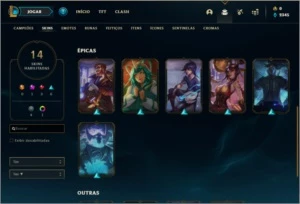 Conta Gold 1 - League of Legends LOL