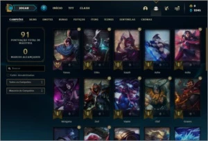 Conta Gold 1 - League of Legends LOL