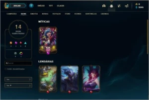 Conta Gold 1 - League of Legends LOL