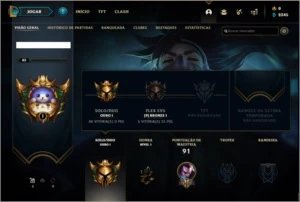 Conta Gold 1 - League of Legends LOL