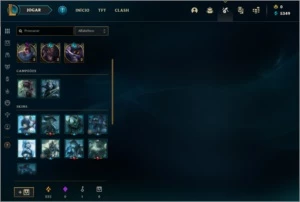 Conta league of legends smurf gold 3 LOL