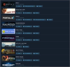 Conta Steam de 8 anos com 60 jogos