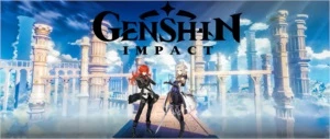 Conta Genshin Impact AR 7 com Albedo e Diluc