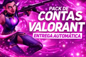 Mega Pack Valorant 2026 com 4.000+ Contas Prontas para Uso