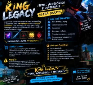 Items King Legacy (Ultra Barato🔥) - Roblox