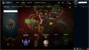 Conta LoL Diamante IV 2019 Smurf - 79V e 41D - League of Legends