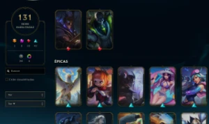 Conta League Of Legends, Chroma Mítico Zed, elo Unranked LOL