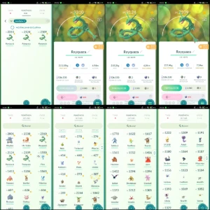 🔥Conta Nível 35 + Raridades De Evento + Rayquaza 2019 C006 - Pokémon