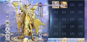 Conta SAINT SEIYA AWAKENING A-92 LVL-70 SSA
