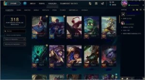 Vendo conta Prata IV com varias Skins - League of Legends LOL