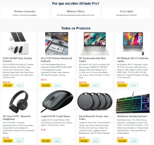 Afiliado Pro Um sistema de loja de afiliados - Sites, Lojas e Sistemas Prontos Sites e Scripts