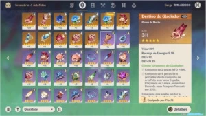 VENDO CONTA RANK40 TOP: Venti+Mona - Genshin Impact