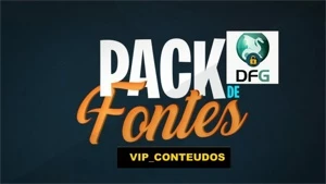 Super pacote 10 mil fontes - Serviços Digitais