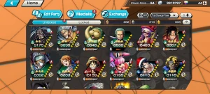 Conta One Piece bounty rush Roger zoro kaido Klawe outros  - Others