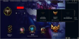 CONTA OURO V, ALTO MMR!! - League of Legends LOL
