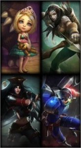 Conta simples no League of Legends - Aceito KK's PxG LOL