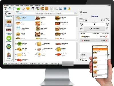 Sistema GrandChef para delivery pdv frente de caixa - Outros