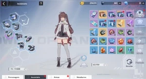 CONTA TOWER OF FANTASY-NÊMESIS C1*-MERYL C1- TSUBASA C1 E + - Outros