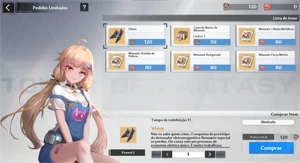 CONTA TOWER OF FANTASY-NÊMESIS C1*-MERYL C1- TSUBASA C1 E + - Outros