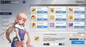 CONTA TOWER OF FANTASY-NÊMESIS C1*-MERYL C1- TSUBASA C1 E + - Outros