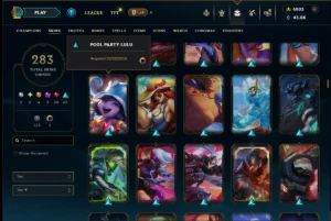 Conta LoL | 283 Skins | 6.8k RP | Lux elementalista c/ borda - League of Legends