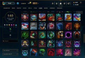 Conta LoL | 283 Skins | 6.8k RP | Lux elementalista c/ borda - League of Legends