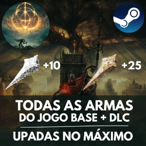 Todas As Armas do Jogo Base/DLC Upadas no Max - ER PC STEAM - Elden Ring