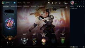 Conta com 174 skins, muitas prestígio - League of Legends LOL