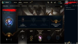 Conta league of legends 856 LOL